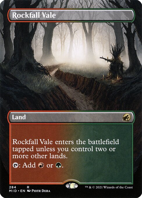 Rockfall Vale (Innistrad: Midnight Hunt #284)