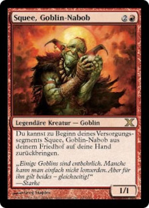 Squee, Goblin Nabob (Tenth Edition #239)