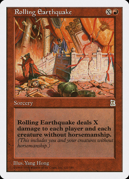 Rolling Earthquake card image
