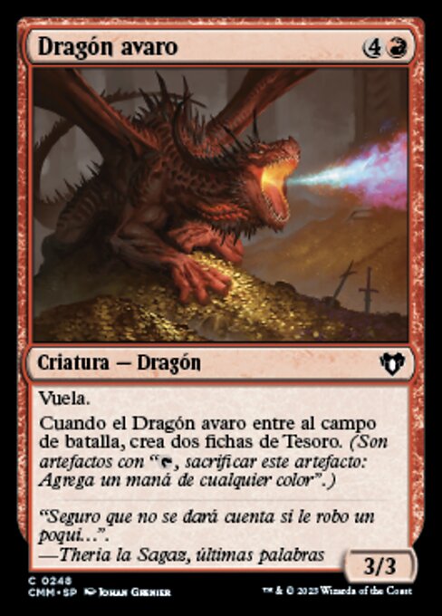 Rapacious Dragon (Commander Masters #248)