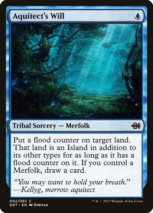 Aquitect's Will (Duel Decks: Merfolk vs. Goblins #2)