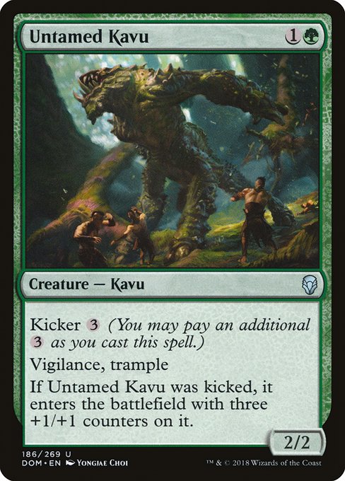 Untamed Kavu card image