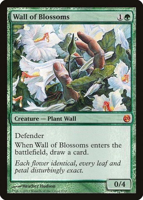 Mur de fleurs|Wall of Blossoms