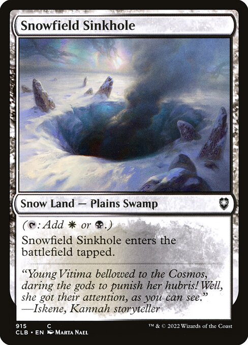 Snowfield Sinkhole (clb) 915