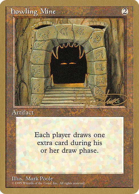 Howling Mine (Pro Tour Collector Set #mj325)