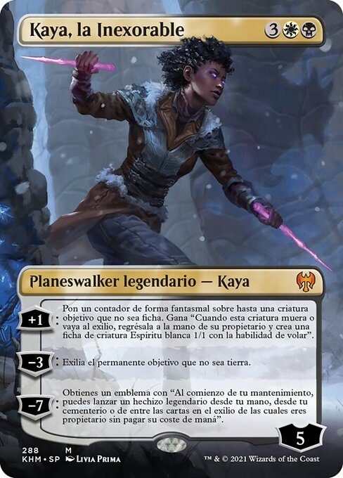 Kaya, la Inexorable