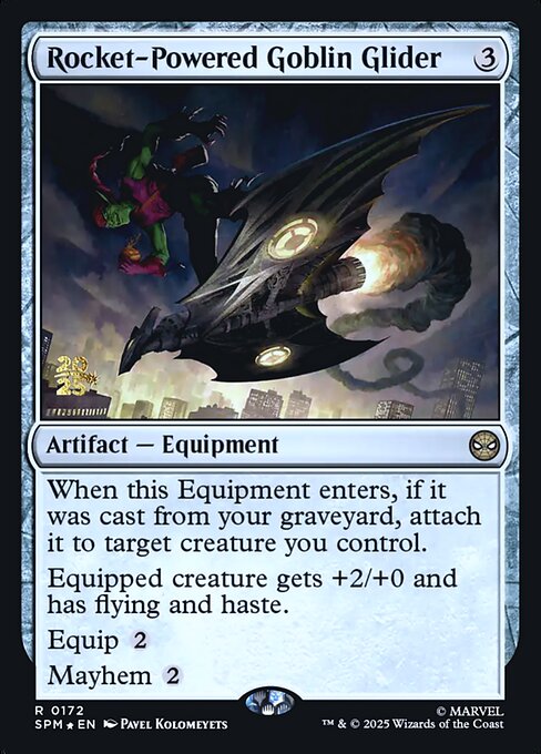 Rocket-Powered Goblin Glider - (pspm)