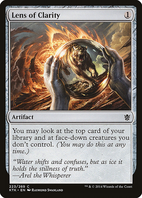 Lens of Clarity (Khans of Tarkir #223)