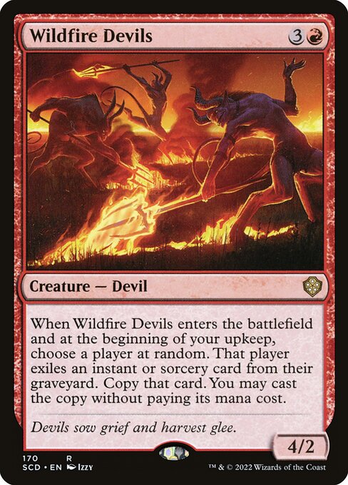 Wildfire Devils (Starter Commander Decks #170)