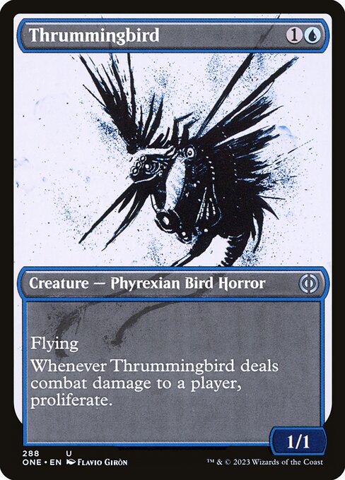 Thrummingbird (Phyrexia: All Will Be One #288)