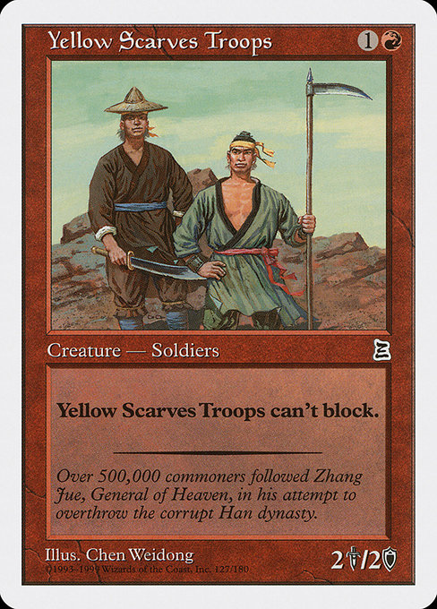 Yellow Scarves Troops card image