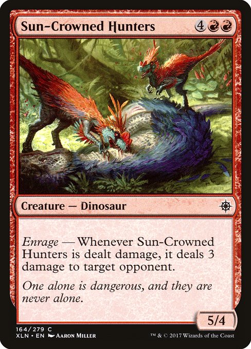 Sun-Crowned Hunters (Ixalan #164)