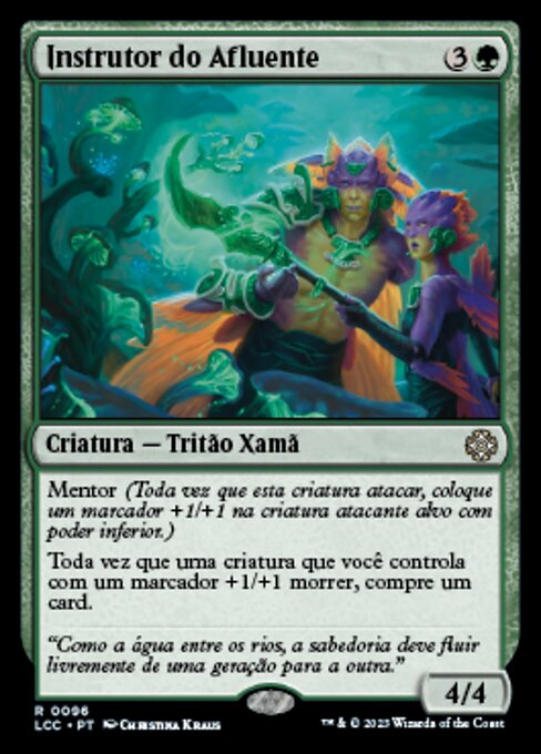 Tributary Instructor (The Lost Caverns of Ixalan Commander #96)