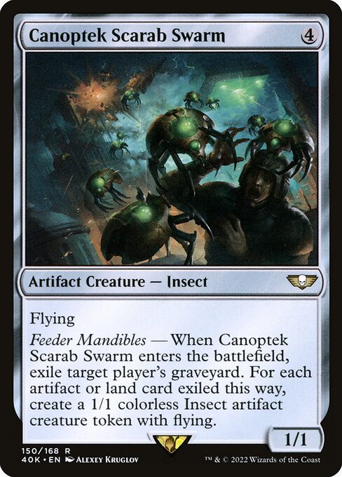 Canoptek Scarab Swarm (Warhammer 40,000 Commander #150)