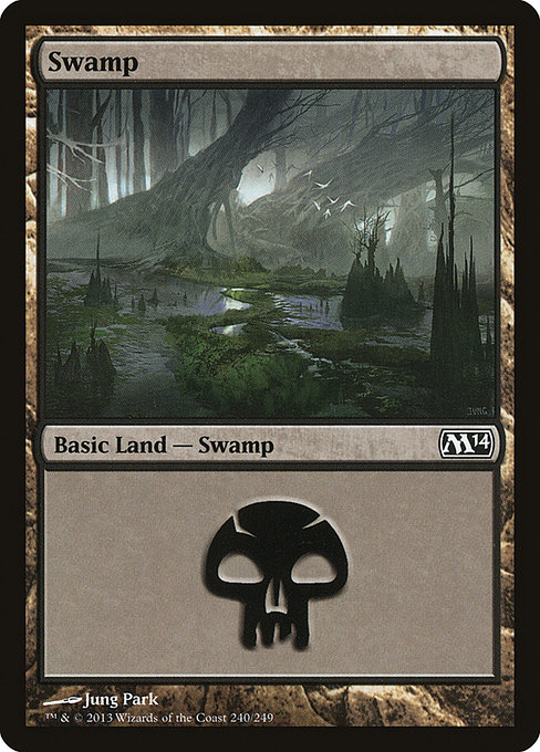 Swamp (Magic 2014 #240)