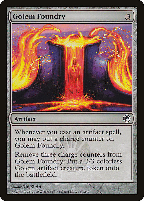 Golem Foundry (Scars of Mirrodin #160)