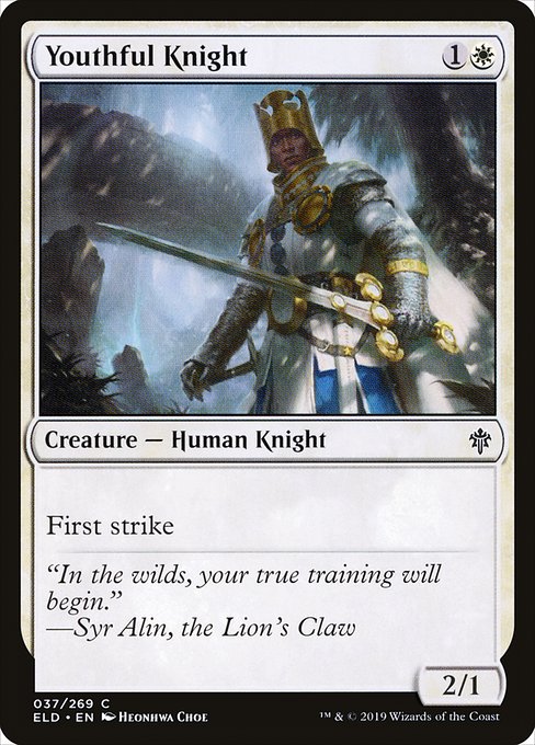 Youthful Knight (Throne of Eldraine #37)