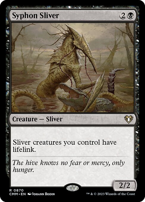 Syphon Sliver (Commander Masters #870)