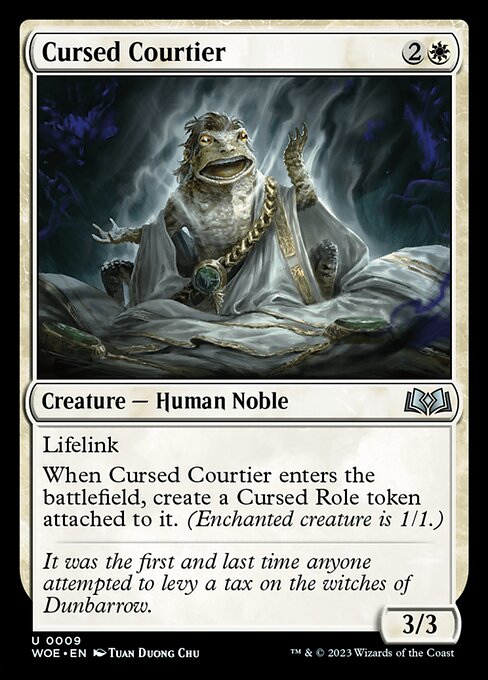 Cursed Courtier (Wilds of Eldraine #9)