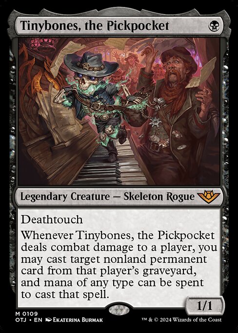 Tinybones, the Pickpocket (Outlaws of Thunder Junction #109)