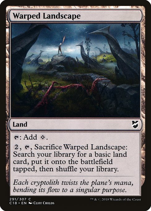 Warped Landscape (Commander 2018 #291)