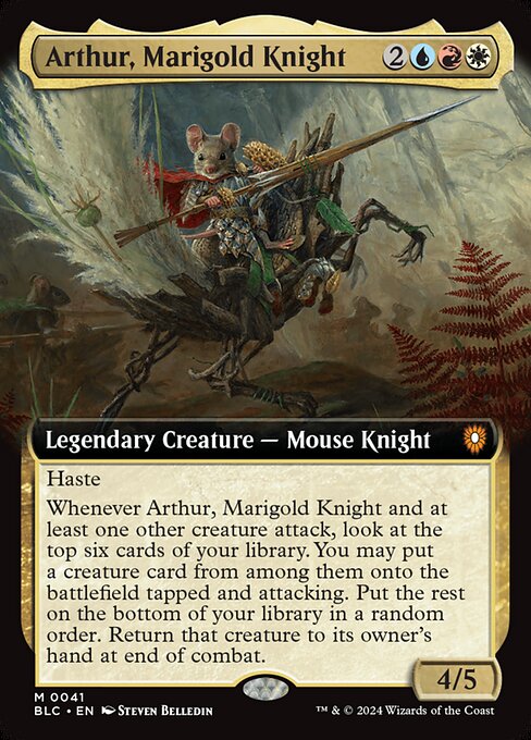 Arthur, Marigold Knight (Extended Art)