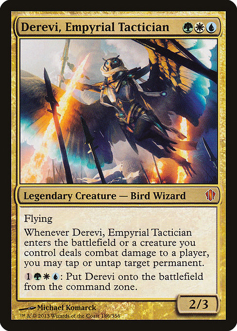 Derevi, Empyrial Tactician (Commander 2013 #186)