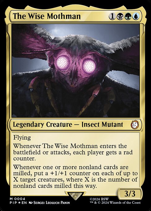 The Wise Mothman card image