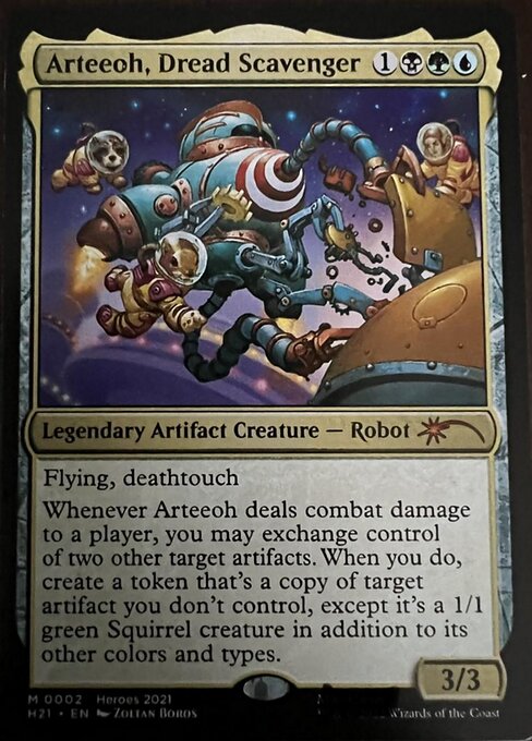 Arteeoh, Dread Scavenger (2021 Heroes of the Realm #2)