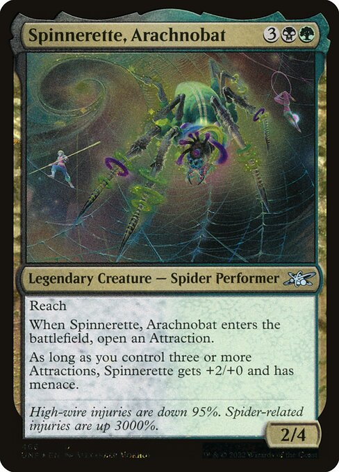 Spinnerette, Arachnobat card image