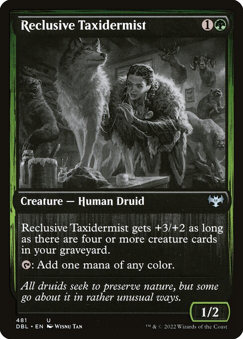 Reclusive Taxidermist (Innistrad: Double Feature #481)