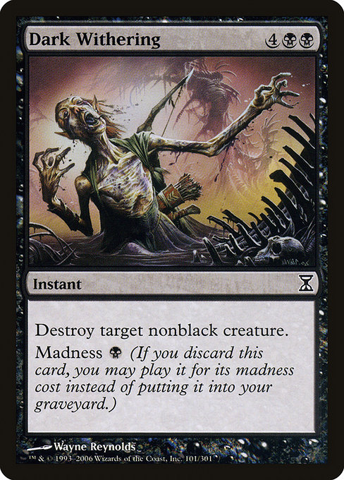 Dark Withering card image