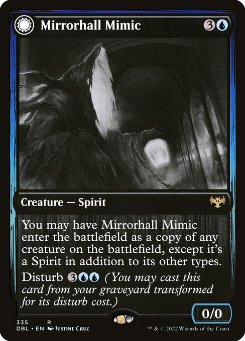 Mirrorhall Mimic // Ghastly Mimicry (Innistrad: Double Feature #335)