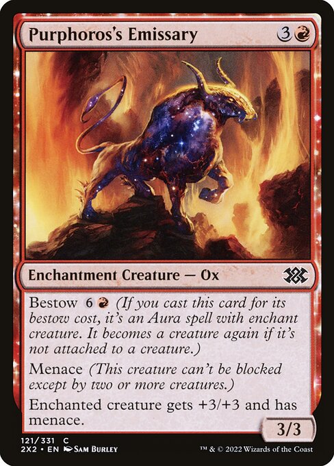 Purphoros's Emissary (2x2) 121 Purphoros's Emissary (2x2) 121