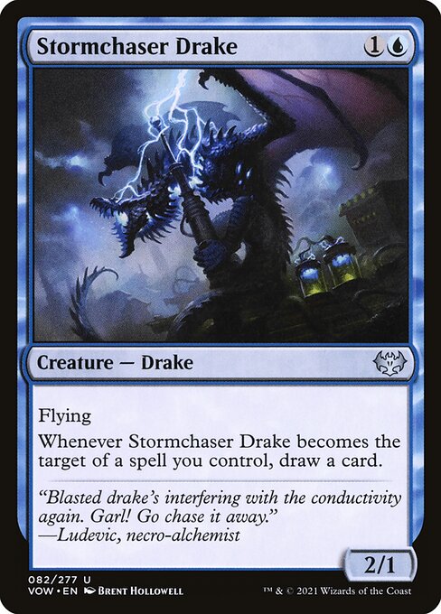 Stormchaser Drake (Innistrad: Crimson Vow #82)