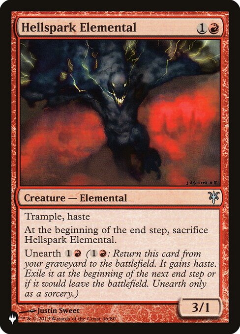 Hellspark Elemental (The List #DDK-46)