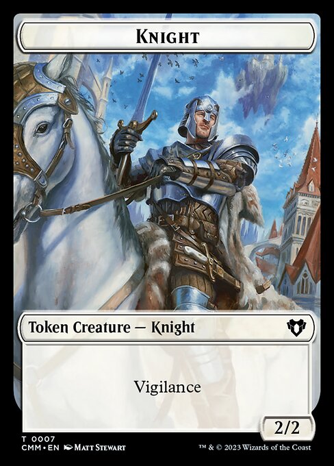 Knight (Commander Masters Tokens #7)