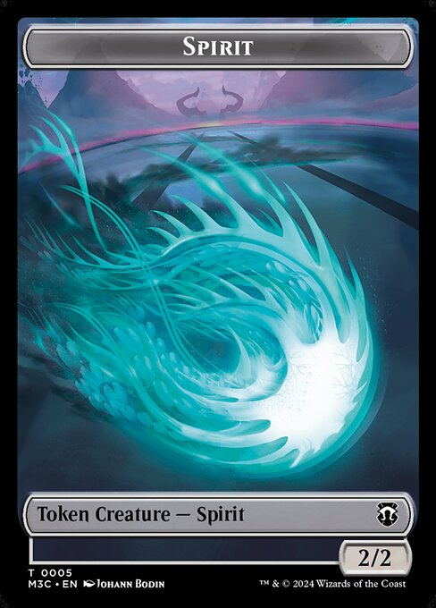 Spirit (Modern Horizons 3 Commander Tokens #5)