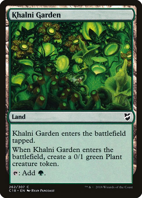 Khalni Garden (Commander 2018 #262)