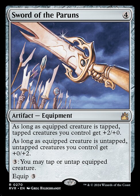 Sword of the Paruns (Ravnica Remastered #270)