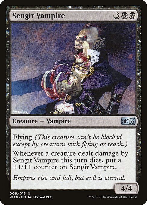 Sengir Vampire (Welcome Deck 2016 #9)