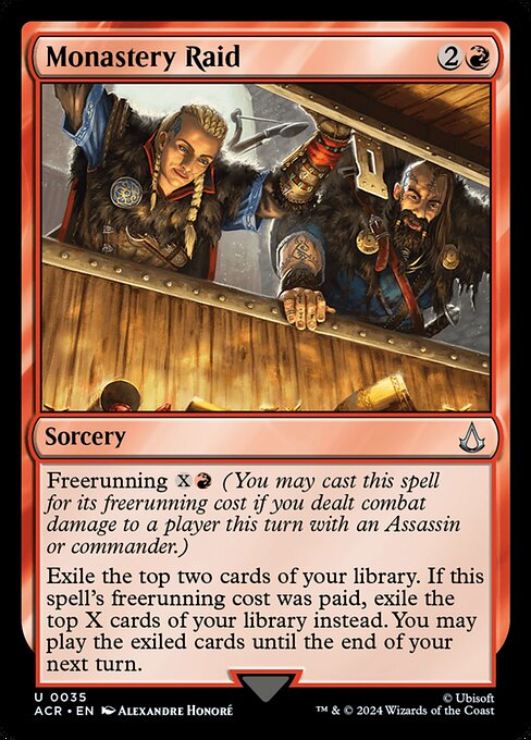 Monastery Raid (acr) 35 Monastery Raid (acr) 35