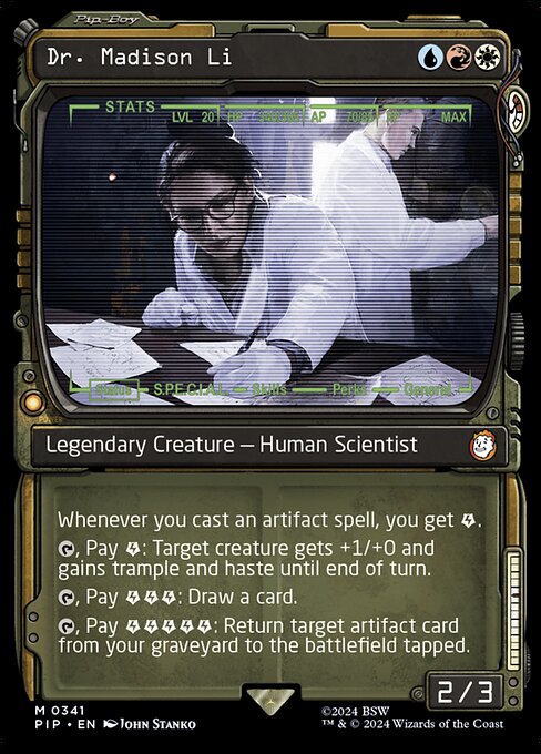 Dr. Madison Li (Fallout #341)