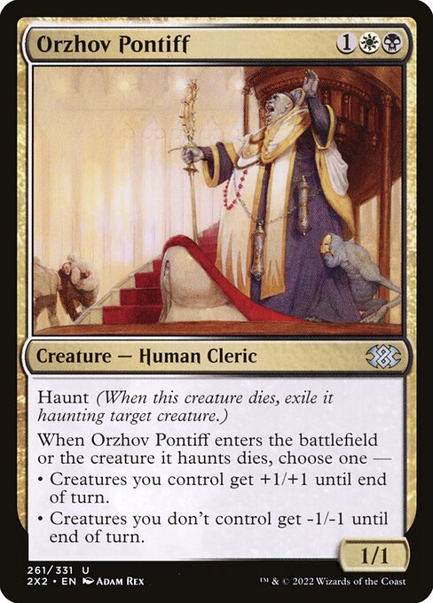 Orzhov Pontiff (Double Masters 2022 #261)