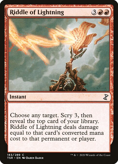 Riddle of Lightning (Time Spiral Remastered #183)