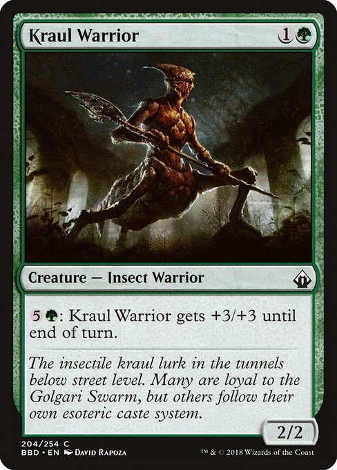 Kraul Warrior (Battlebond #204)