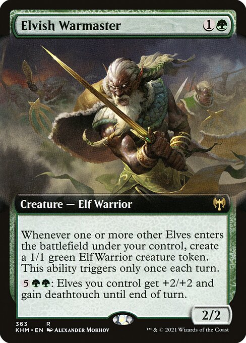 Elvish Warmaster (Kaldheim #363)