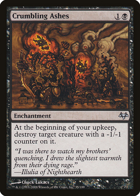 Crumbling Ashes card image