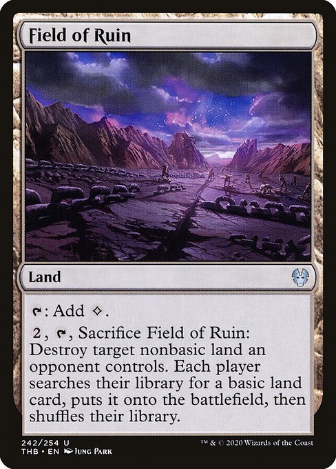 Field of Ruin (Theros Beyond Death #242)