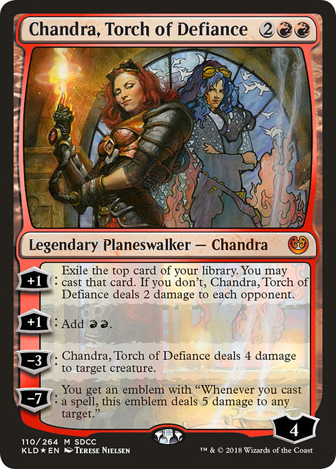 Chandra, torche de la défiance|Chandra, Torch of Defiance